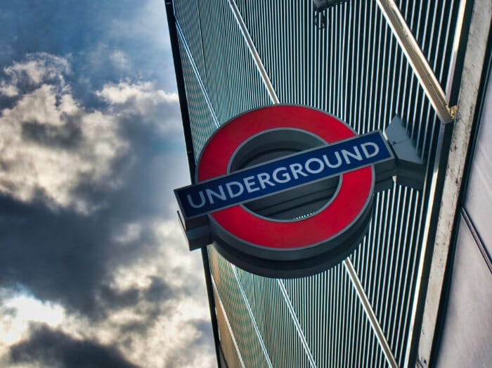 London Underground sign